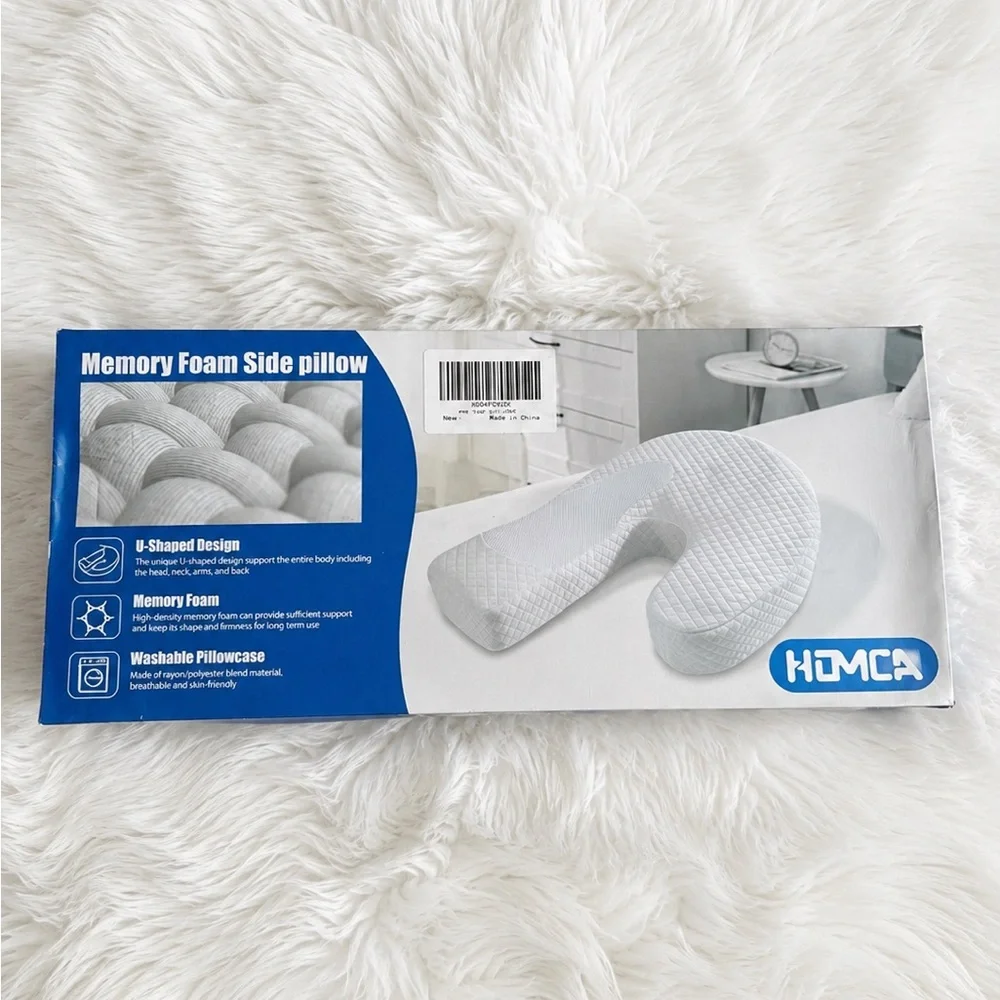 HOMCA Side Sleeper Cervical Neck Support Memory Foam